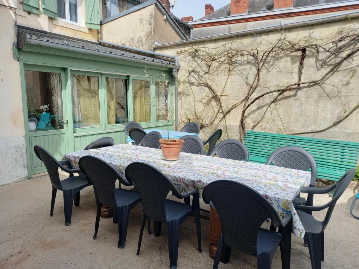 Maison Violette En Berry Aigurande Buitenkant foto