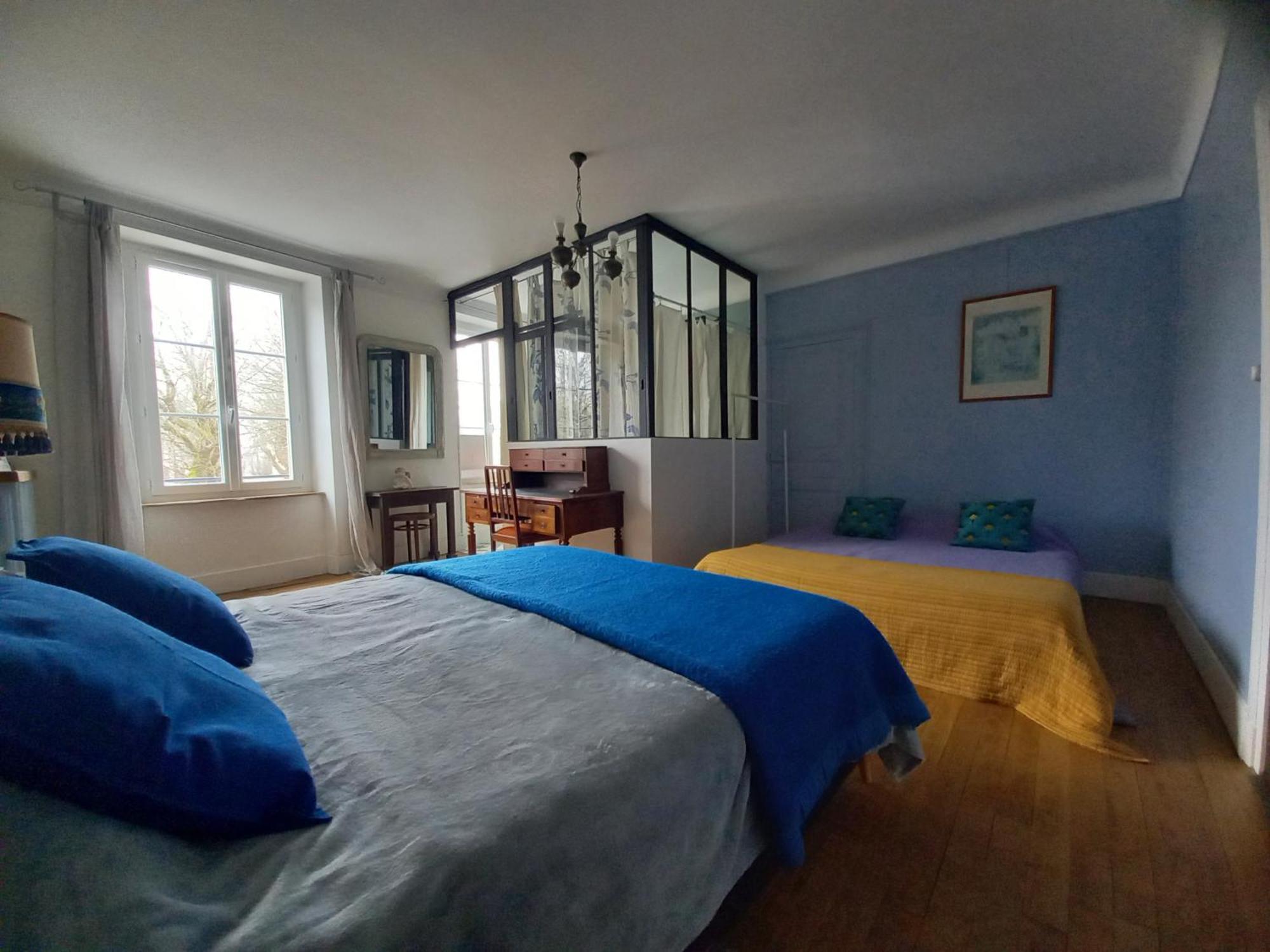 Maison Violette En Berry Aigurande Buitenkant foto