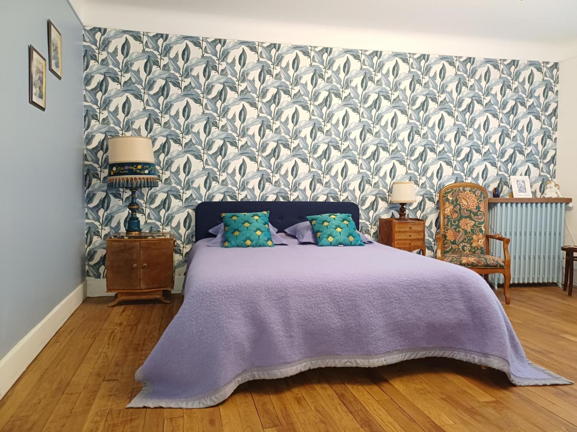 Maison Violette En Berry Aigurande Buitenkant foto